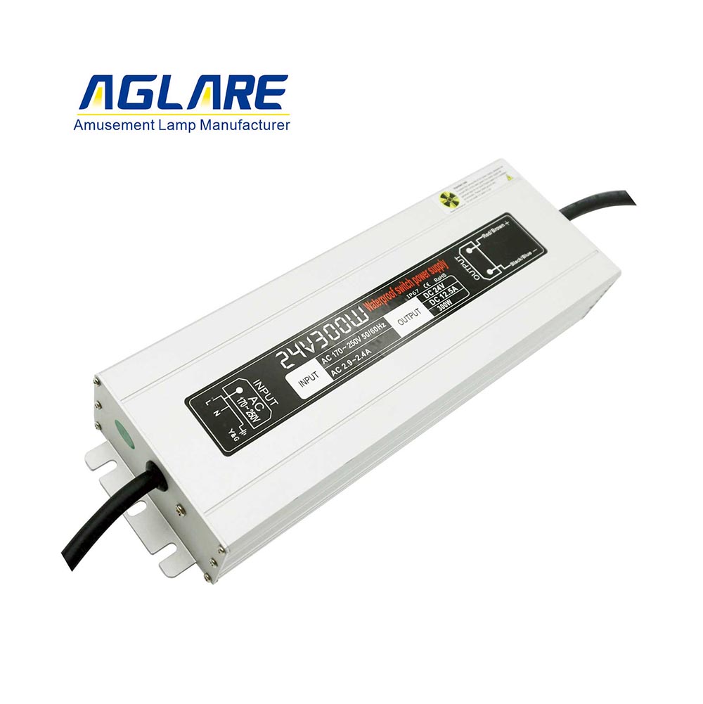 300W DC 12/24V 25A IP65 led switching power supply